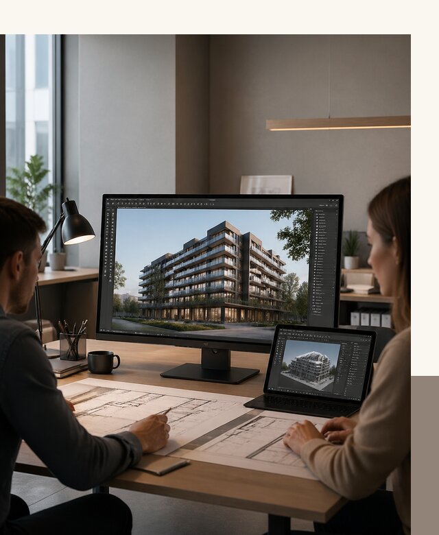 3D визуализация архитектуры и объектов строительства в Астрахани