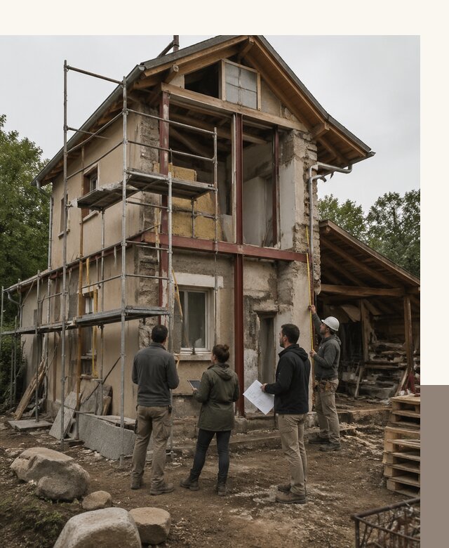 Реконструкция загородного дома под ключ в Астрахани от бюро