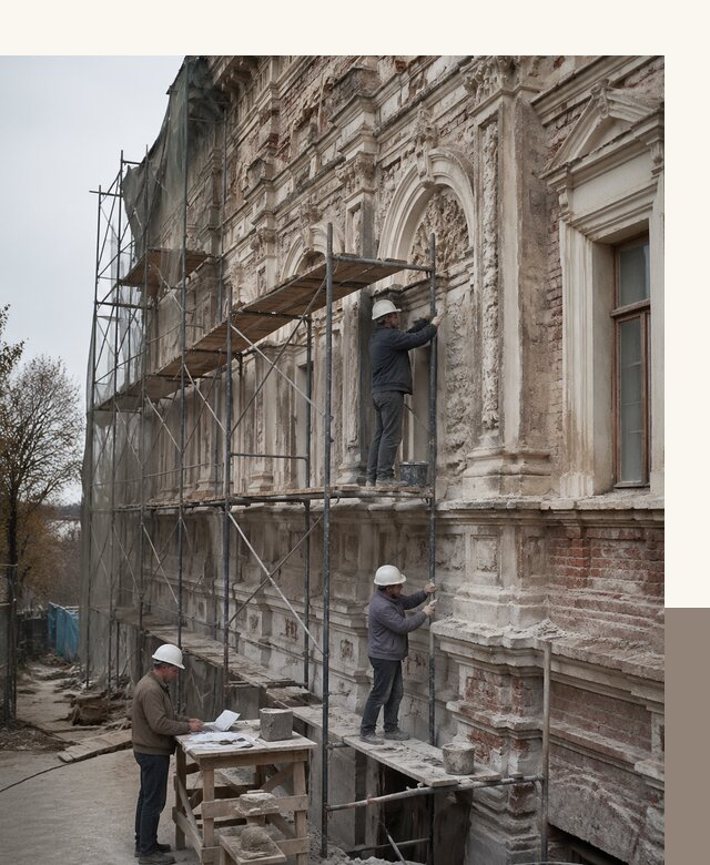 Реставрация объектов культурного наследия под ключ в Астрахани